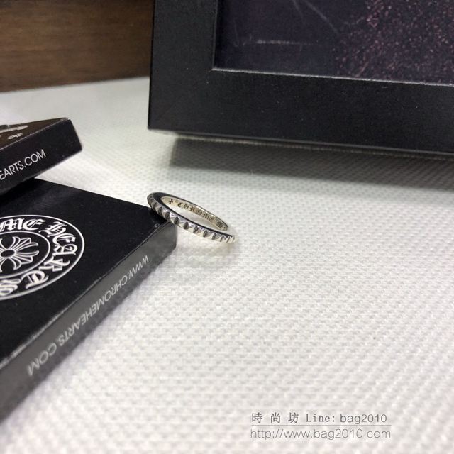 chrome hearts銀飾 克羅心戒指 925銀 純手工製作 克羅心首飾  gjc1975